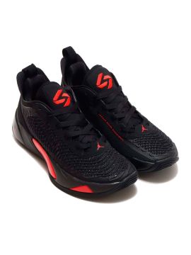 Кроссовки Nike JORDAN LUKA 1 DN1772-060 Male BLACK/UNIVERSITY RED-DARK GREY