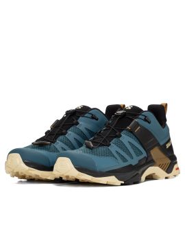 Кроссовки Salomon X ULTRA 4 Mallard Blue/Bleached Sand/Bronze Brown