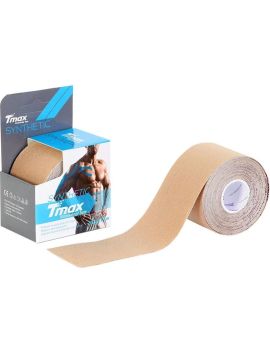 Тейп кинезиологический Tmax Synthetic Biege (5 см x 5 м), телесный