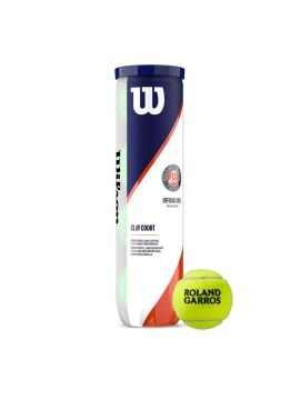 Мяч теннисный WILSON Roland Garros All Court, уп.4 шт