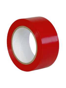 Лента клейкая для разметки (красная) 50мм*33м