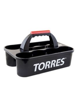 Контейнер для бутылок TORRES, на 8 бутылок, не складывается, черно-бело-красный