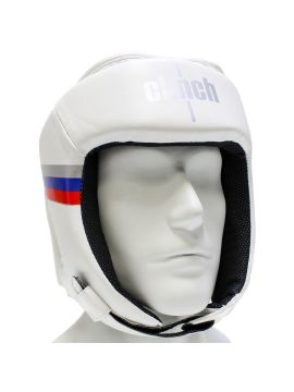 Шлем боксерский Clinch Olimp белый