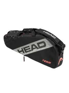 Сумка-чехол HEAD Team Racquet Bag S с карманом, на 3 тен.ракетки, черный