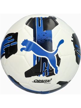 Мяч футб. PUMA Orbita 5 Fusion, р.5, 32 пан, ТПУ, термосшивка, бело-синий