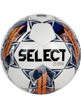 Мяч футзальный SELECT Futsal Master Grain V22, р.4, Basic, бел-син-ор