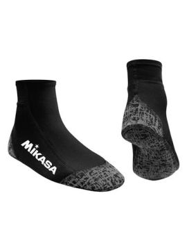 Носки для пляжного волейбола MIKASA, 85% нейлон, 15% эластан, черный